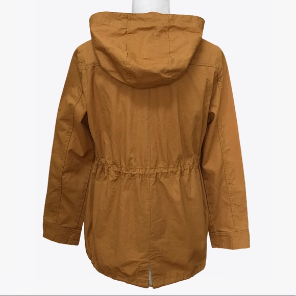 Outer Edge Hooded Mustard Women’s Jacket - Size: M - Picture 12 of 16